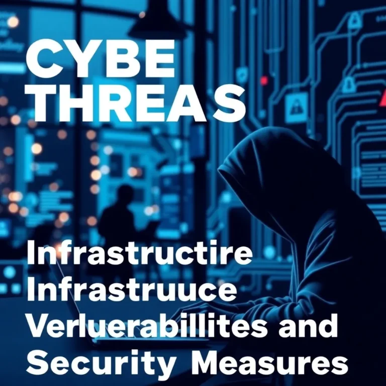 Cyber Threats: Infrastructure Vulnerabilities and Security Measures