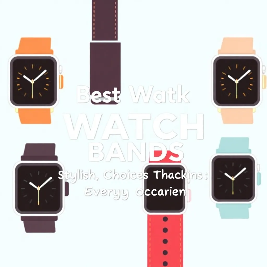 THE BEST APPLE WATCH BANDS: STYLISH CHOICES FOR EVERY OCCASION