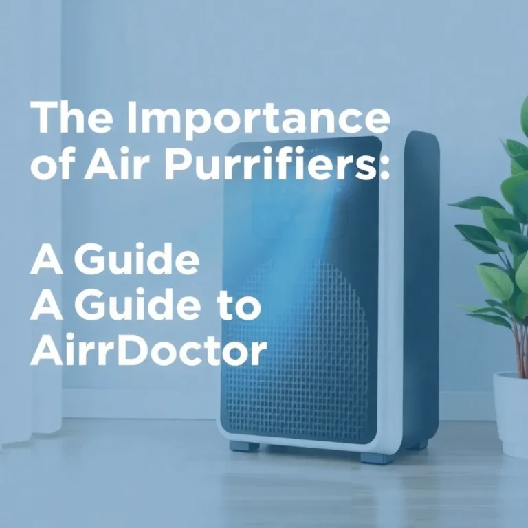 THE IMPORTANCE OF AIR PURIFIERS: A GUIDE TO AIRDOCTOR MODELS