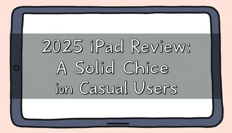 2025 IPAD REVIEW: A SOLID CHOICE FOR CASUAL USERS
