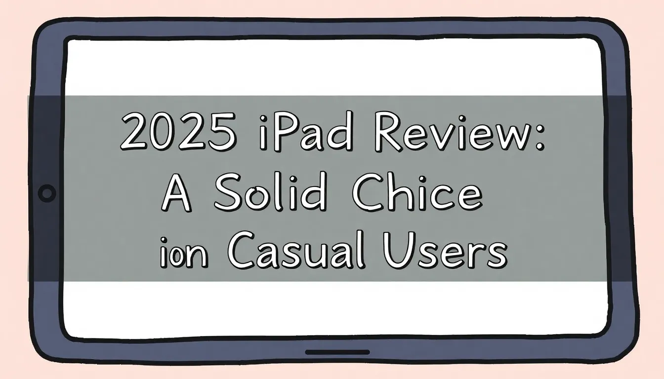 2025 IPAD REVIEW: A SOLID CHOICE FOR CASUAL USERS