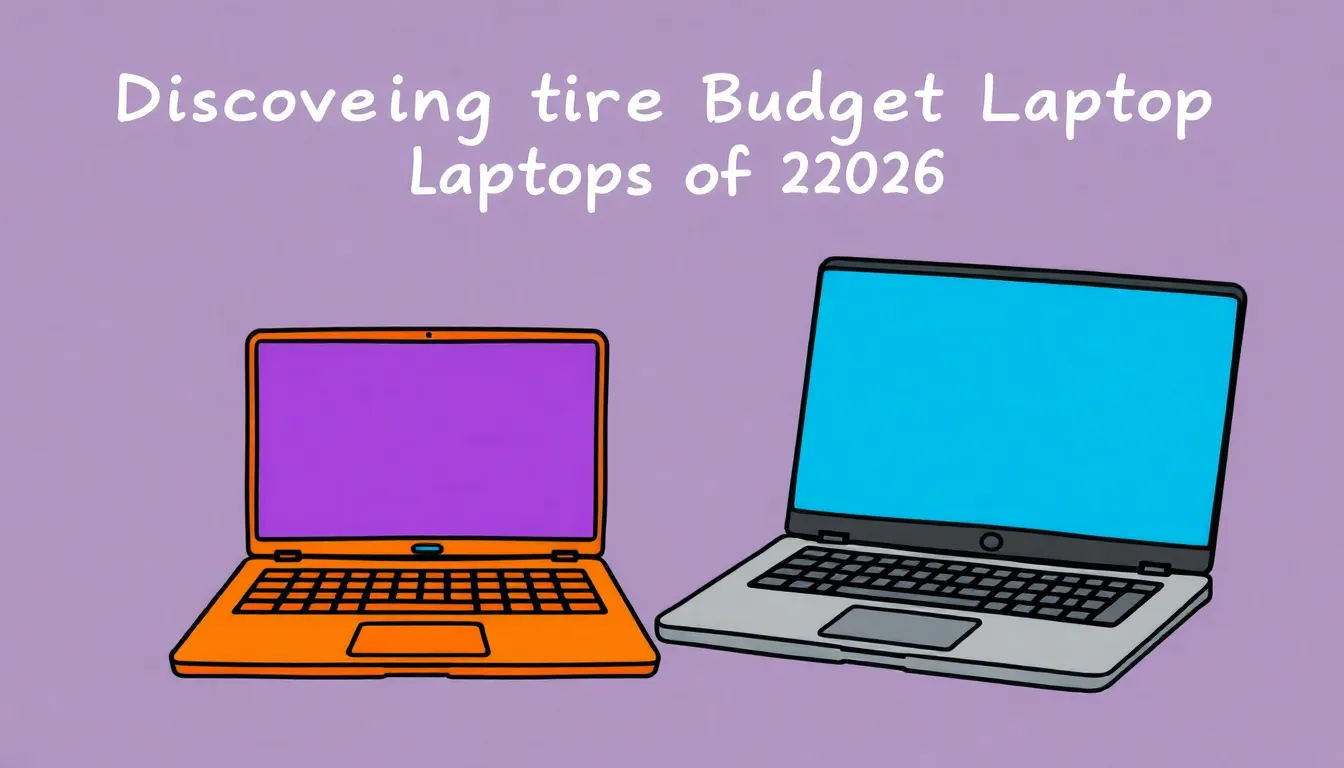 DISCOVERING THE BEST BUDGET LAPTOPS OF 2026