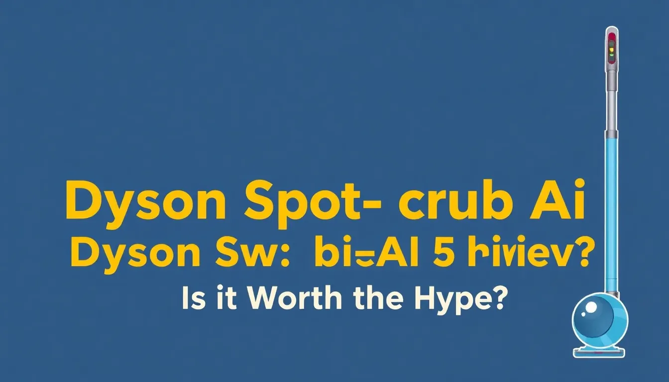 DYSON SPOT+SCRUB AI REVIEW: IS IT WORTH THE HYPE?
