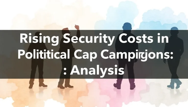 RISING SECURITY COSTS IN POLITICAL CAMPAIGNS: AN ANALYSIS
